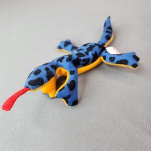Ty Beanie Babies Lizzy The Lizard Toy Plush 1996